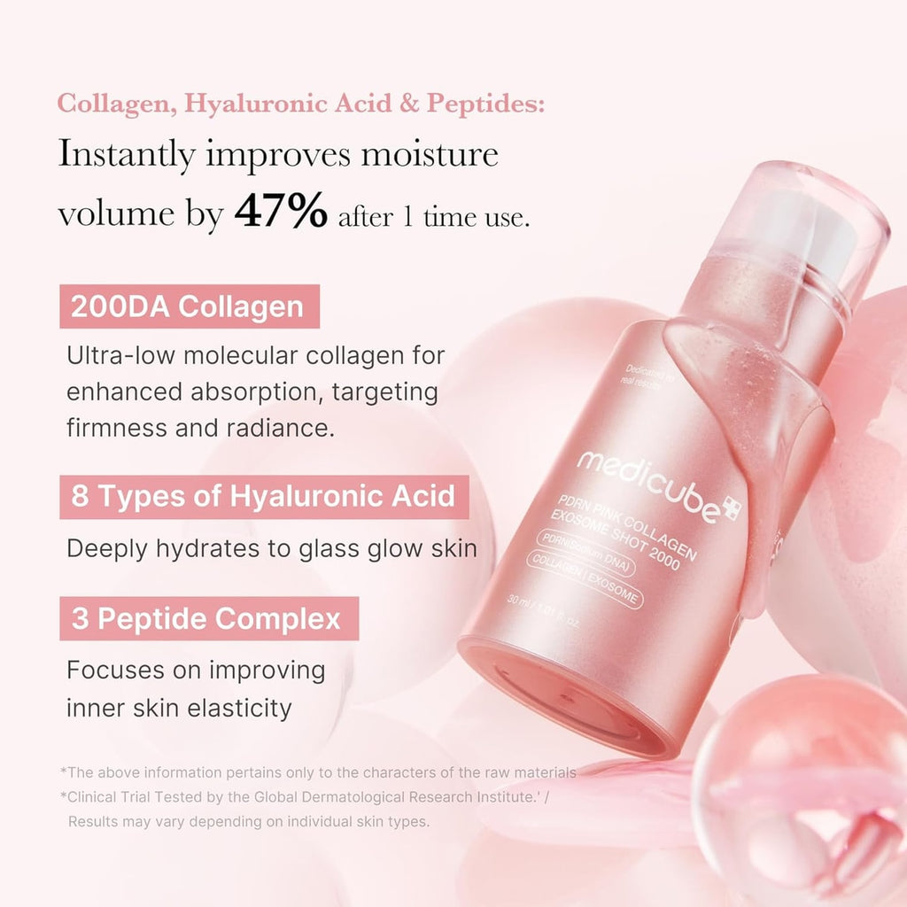 PDRN Pink Collagen Exosome Shot Face Serum 30ml