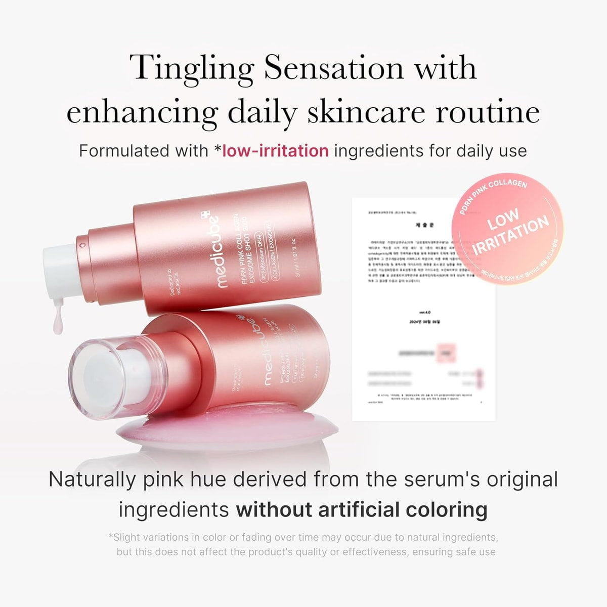 PDRN Pink Collagen Exosome Shot Face Serum 30ml