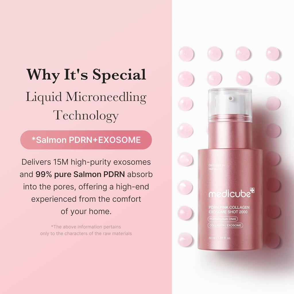 PDRN Pink Collagen Exosome Shot Face Serum 30ml
