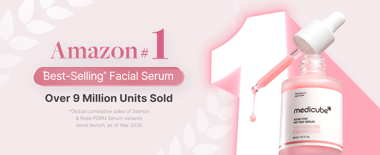 medicube PDRN Pink Peptide Serum 30ml, Korean Skin Care
