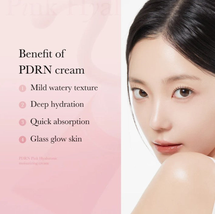 medicube PDRN Pink hyaluronic Moisturizing Cream 50ml, Korean Skin Care