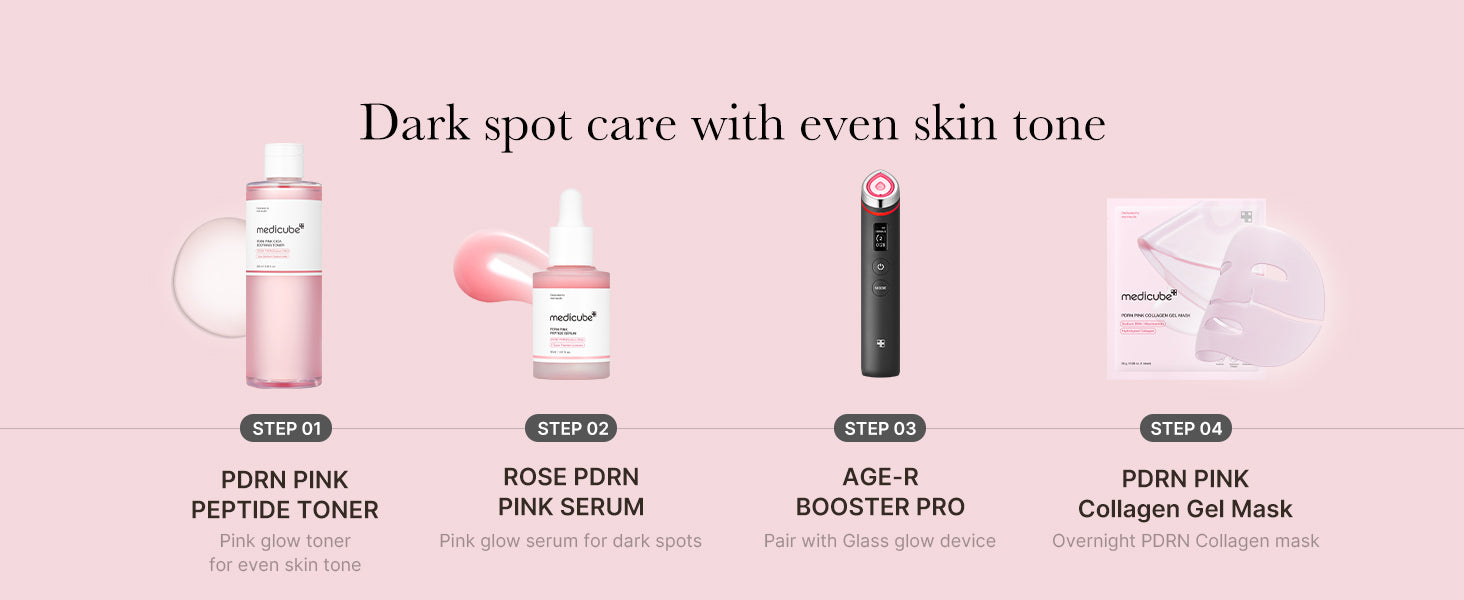 PDRN Rose Peptide Toner 250ml – Korean Facial Toner