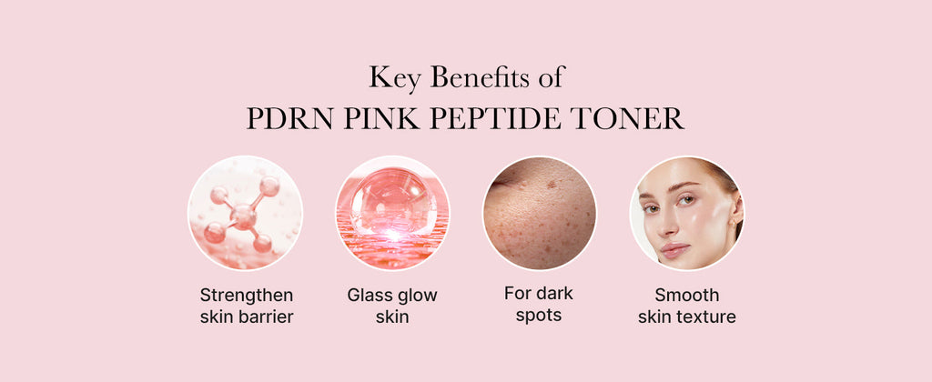 PDRN Rose Peptide Toner 250ml – Korean Facial Toner
