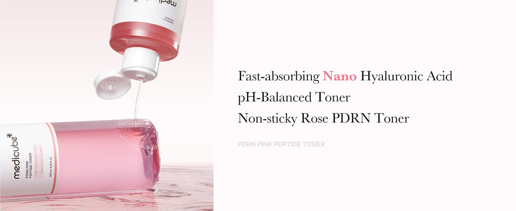 PDRN Rose Peptide Toner 250ml – Korean Facial Toner