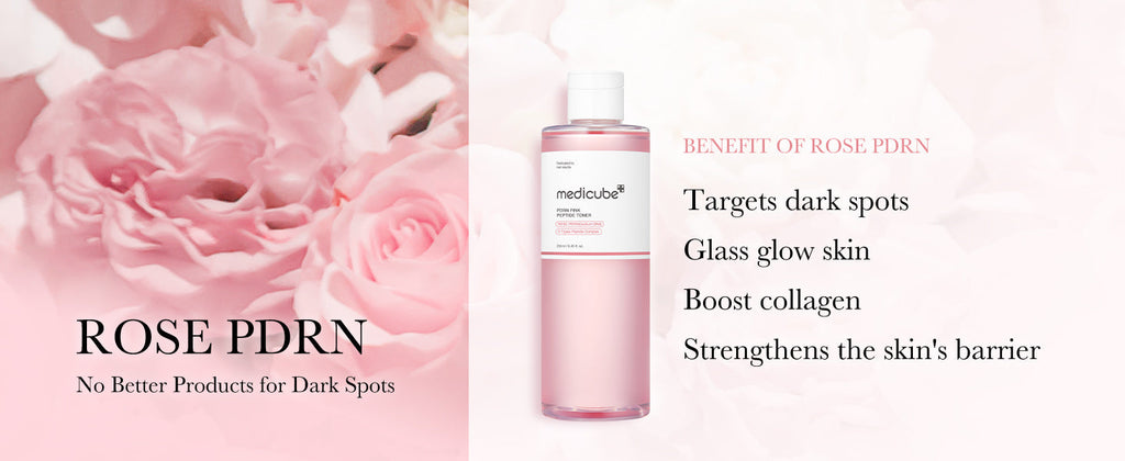 PDRN Rose Peptide Toner 250ml – Korean Facial Toner