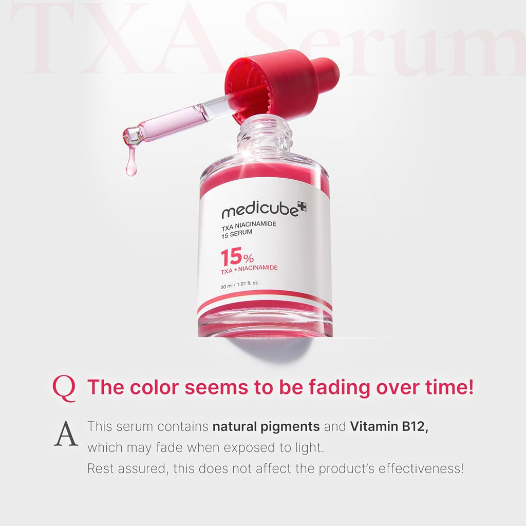 medicube TXA+Niacinamide 15% Glow Facial Serum 1.01 fl.oz(30ml)