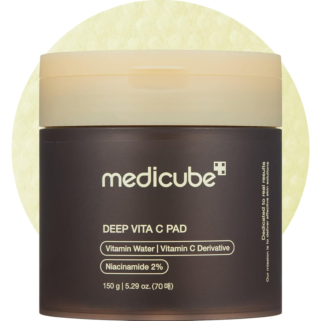 medicube Toner Pads Deep Vita C Facial Toner Pad 70Pads |Korean Skin Care