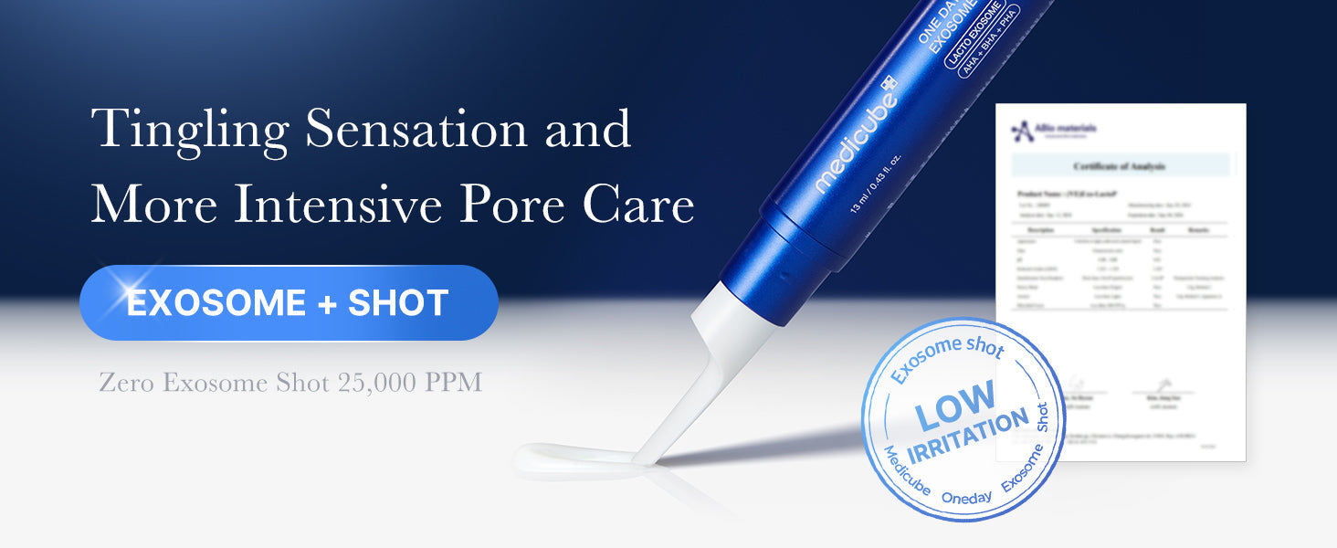 medicube Exosome Shot Pore Serum for All Skin Types