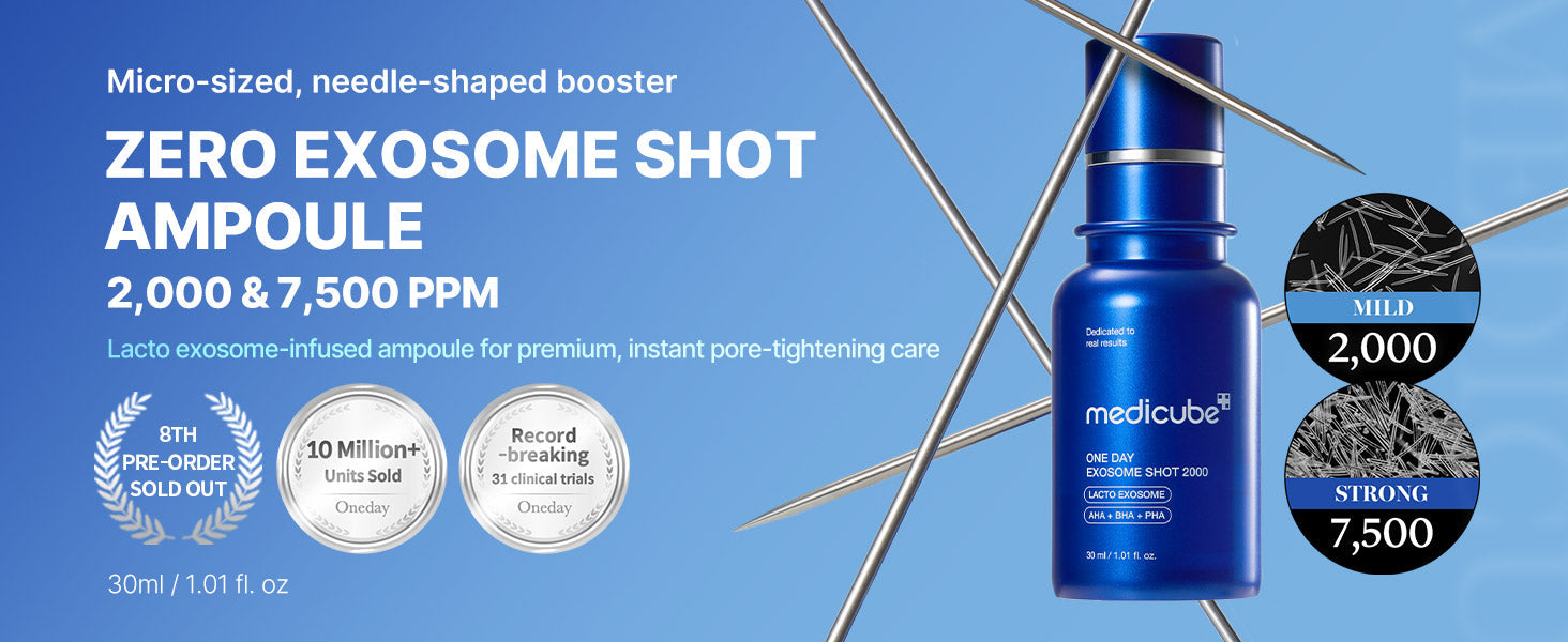 medicube Exosome Shot Pore Serum for All Skin Types