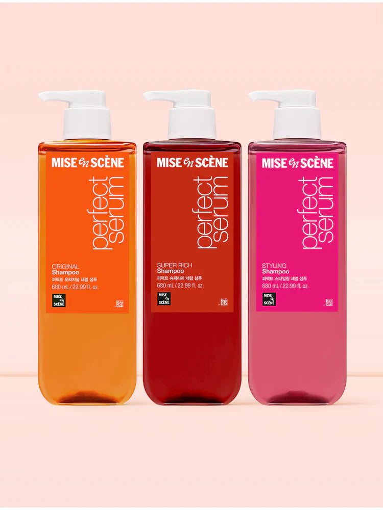 Mise-en-scène Perfect Serum Shampoo 680ml, Korean Hair Care