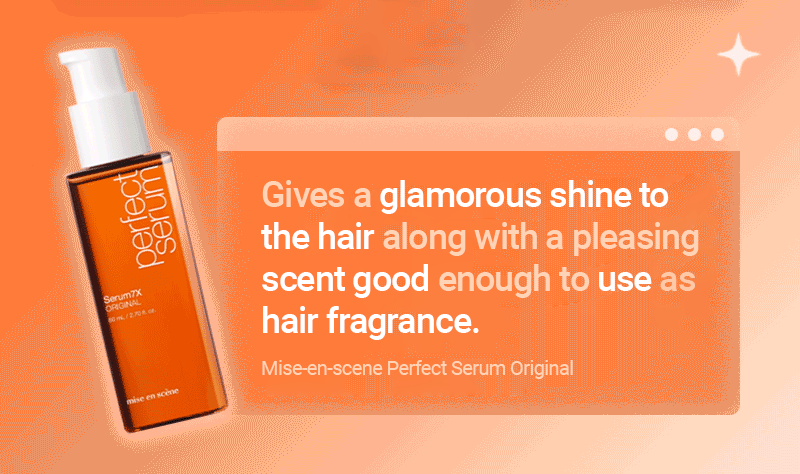 Mise-en-scène Perfect Serum 80ml, Korean Hair Care