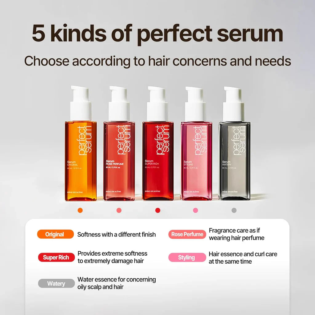 Mise-en-scène Perfect Serum 80ml, Korean Hair Care