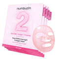 numbuzin No.2 Rose PDRN Overnight Collagen Mask 37g × 5 Sheets | Korean Glass Skin