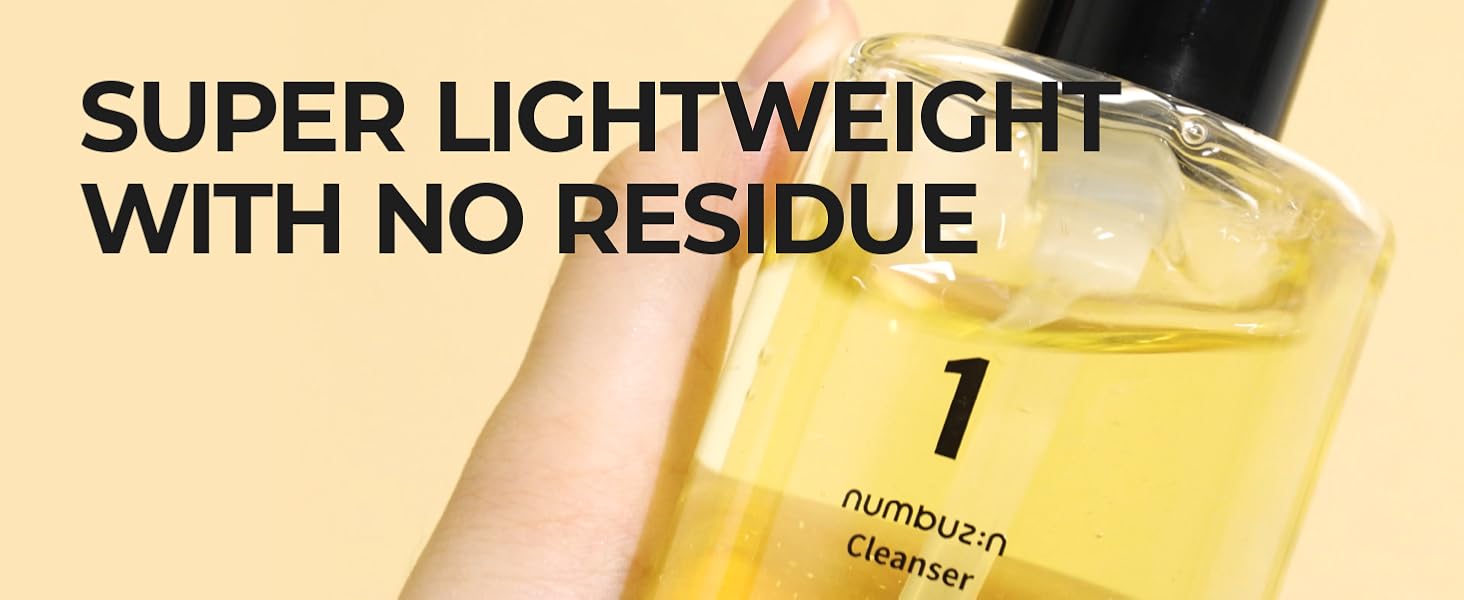 No.1 Easy Peasy Cleansing Oil – Lightweight Makeup Remover 200ml