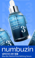 numbuzin No.3 retinol Serum | Blue Bio-Retinol Pore Refining Serum 1.01 fl.0z (30ml)