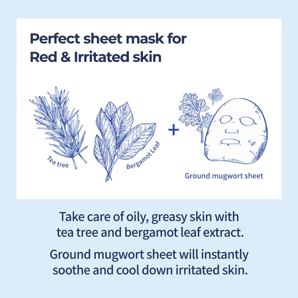 numbuzin No.4 Icy Soothing Mask 27ml 5sheets
