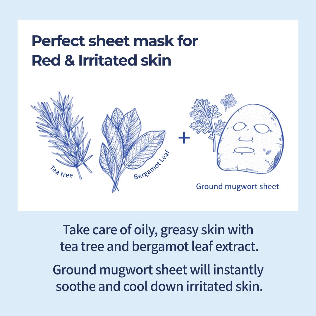 numbuzin No.4 Icy Soothing Mask 27ml 5sheets