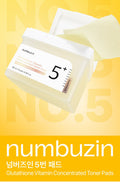 numbuzin No.5 Vitamin-Niacinamide Concentrated Pad 180 ml (70 Pads)
