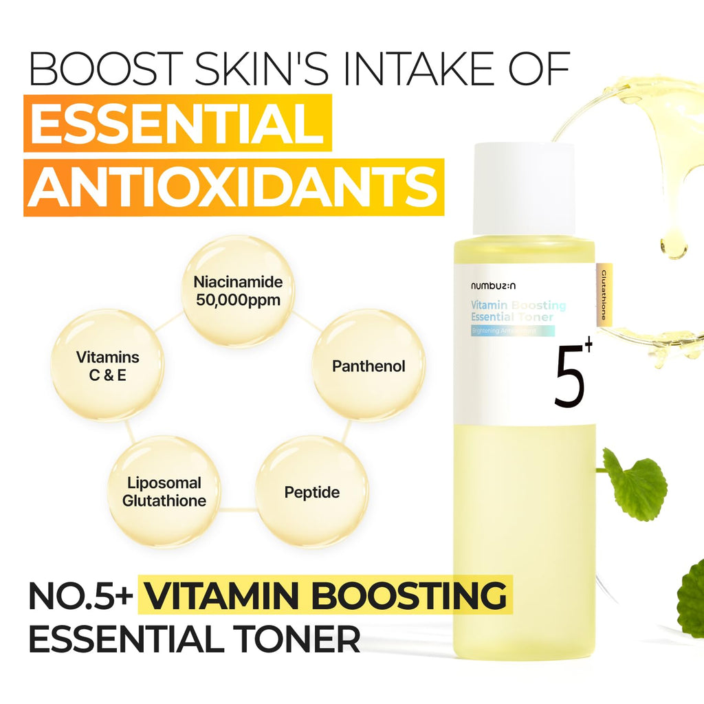 Vitamin Boosting Brightening Toner for All Skin Types, 200 ml