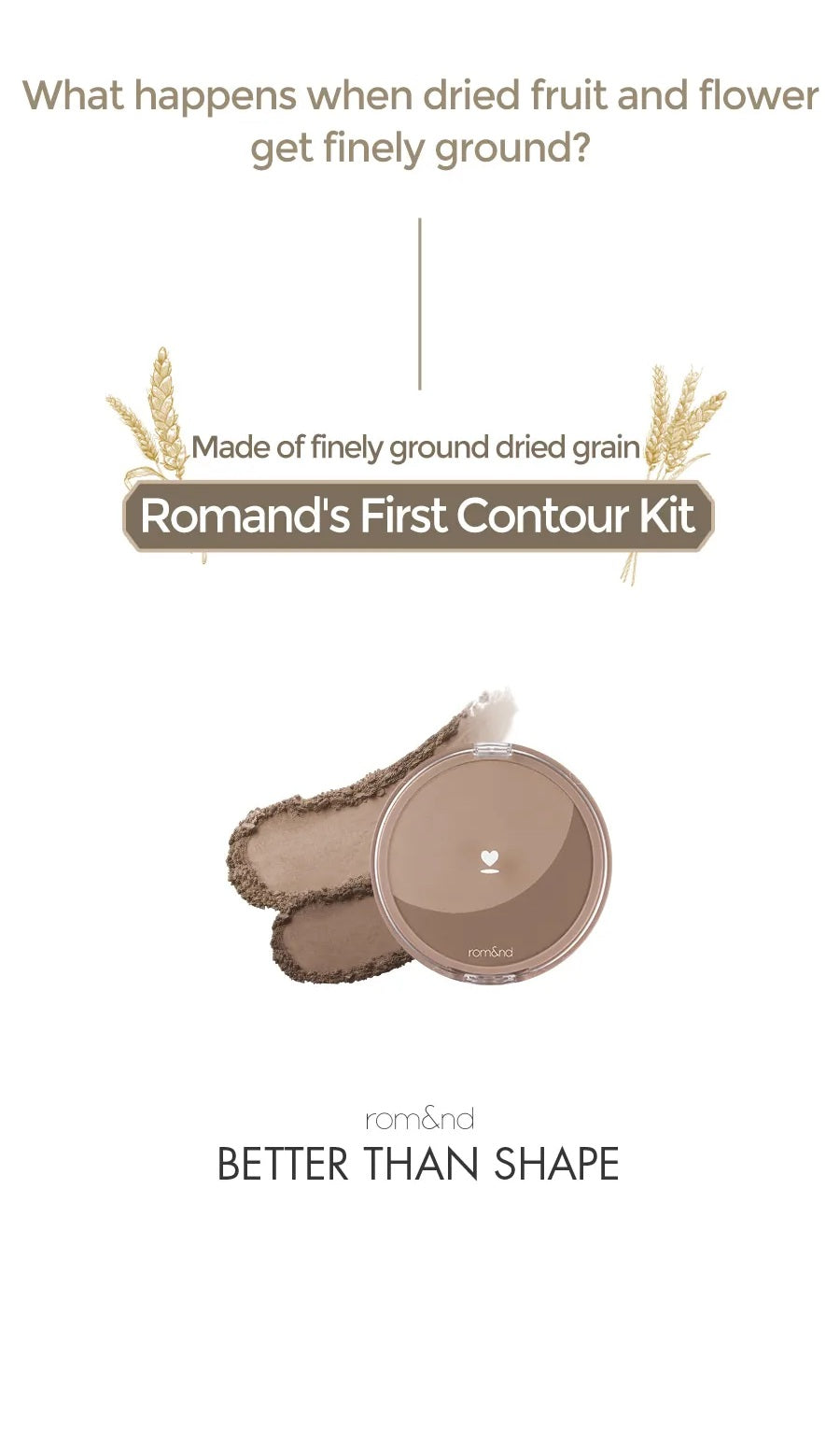 rom&nd Better Than Shape 9.5g  | Korean Makeup
