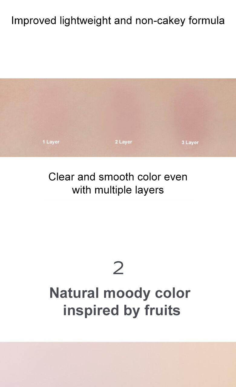 Rom&nd Better Than Cheek 4g, Korean Makeup
