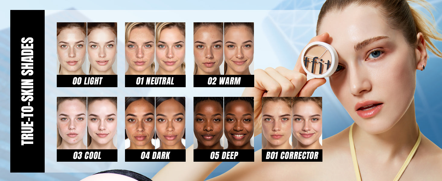 tfit Cover Up Pro Concealer 15g, Korea Makeup