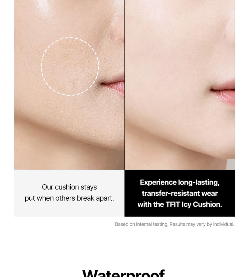 tfit Icy Fit Cover Cushion EX 12g, Korea Makeup