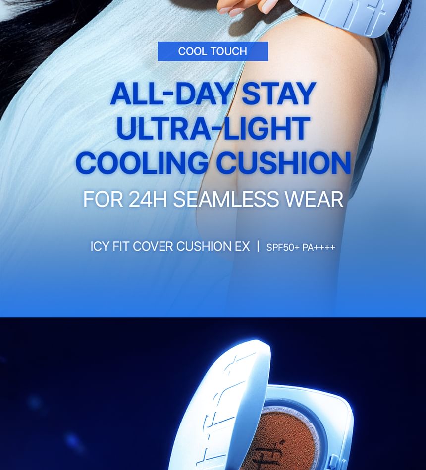 tfit Icy Fit Cover Cushion EX 12g, Korea Makeup