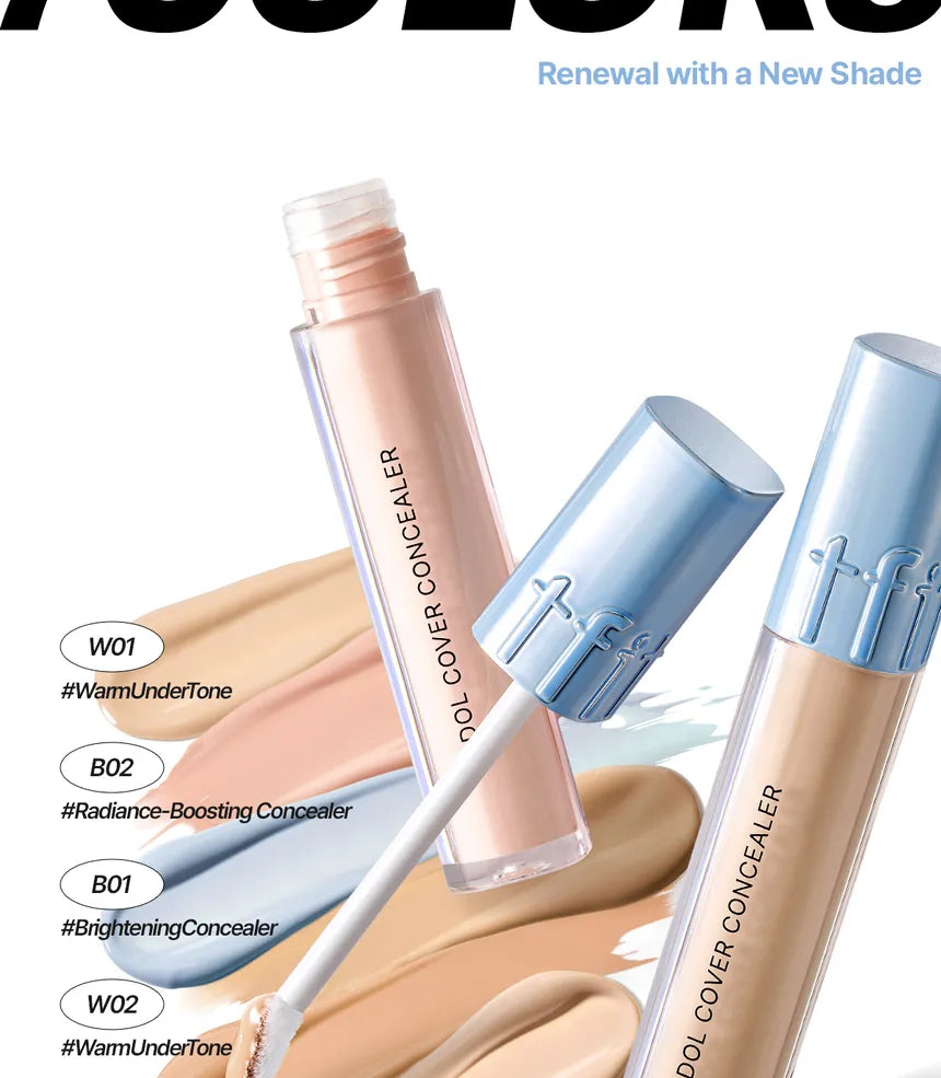 tfit Idol Cover Concealer 6.5g, Korean Makeup