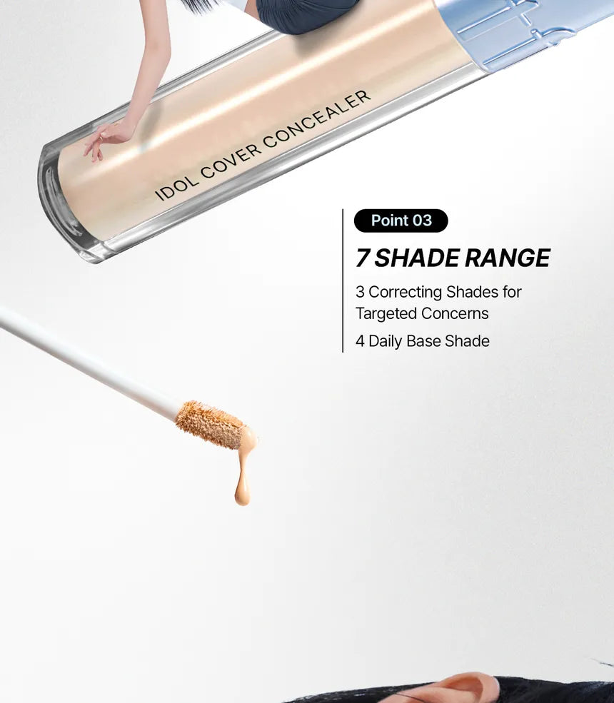 tfit Idol Cover Concealer 6.5g, Korean Makeup