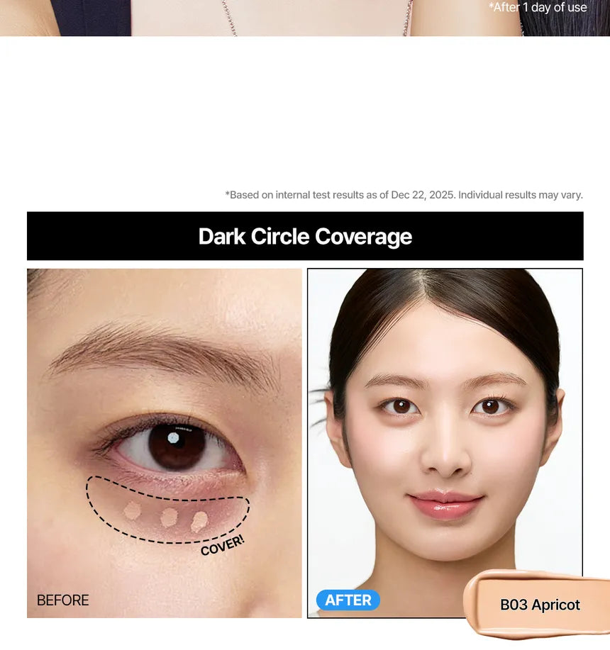 tfit Idol Cover Concealer 6.5g, Korean Makeup