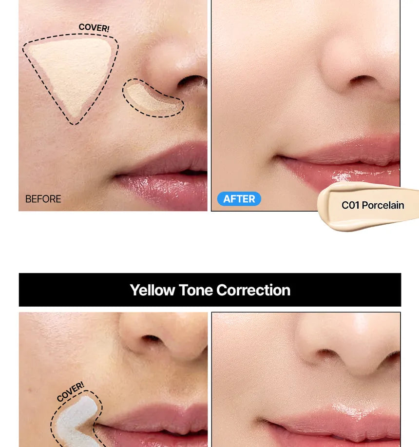 tfit Idol Cover Concealer 6.5g, Korean Makeup