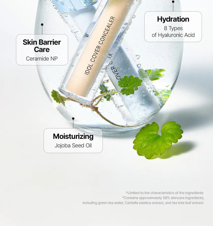 tfit Idol Cover Concealer 6.5g, Korean Makeup