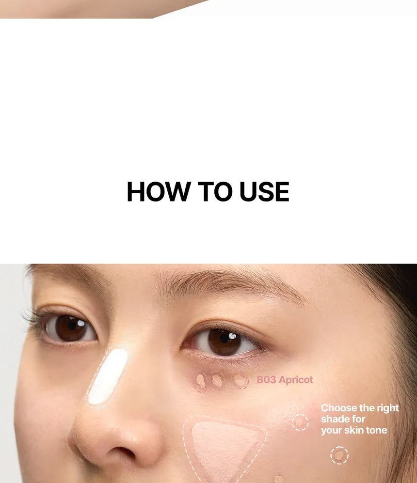 tfit Idol Cover Concealer 6.5g, Korean Makeup