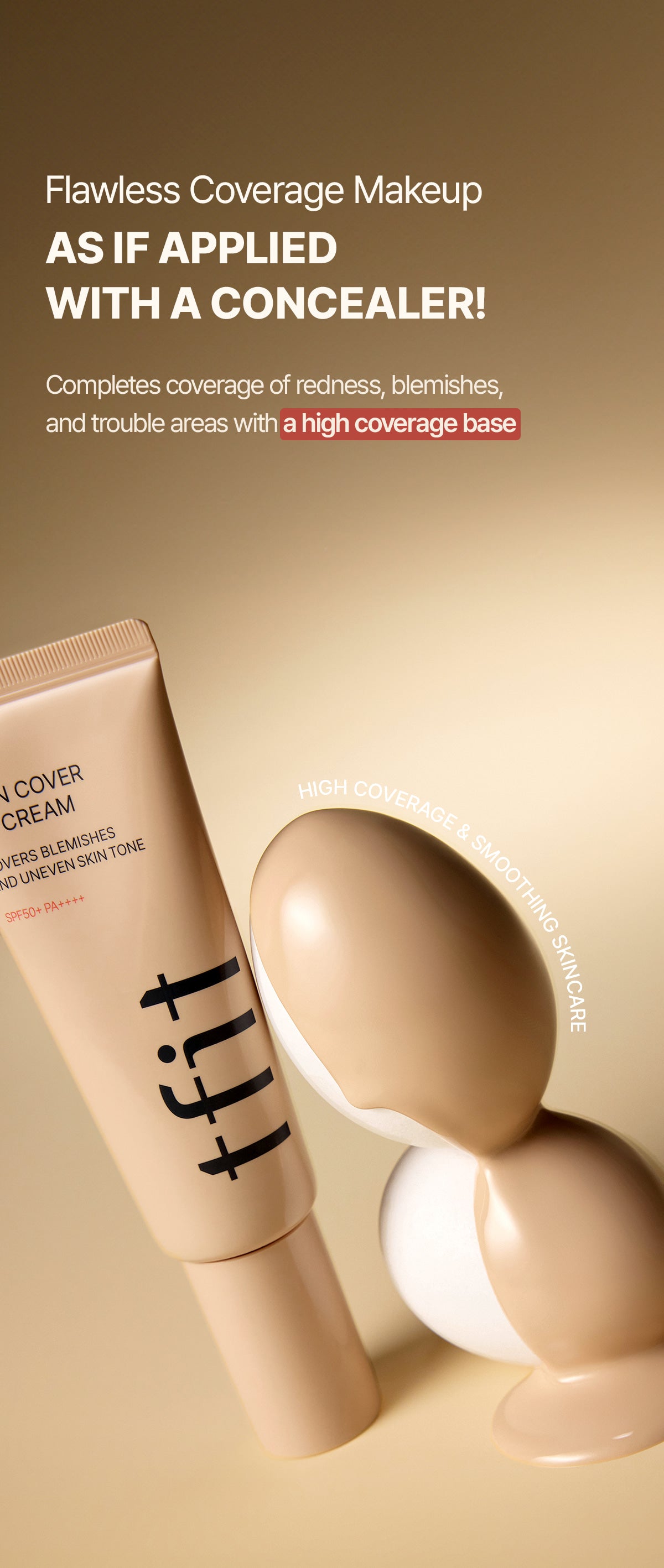 tfit Skin Cover BB Cream SPF50+PA++++ 30g | Korean Makeup