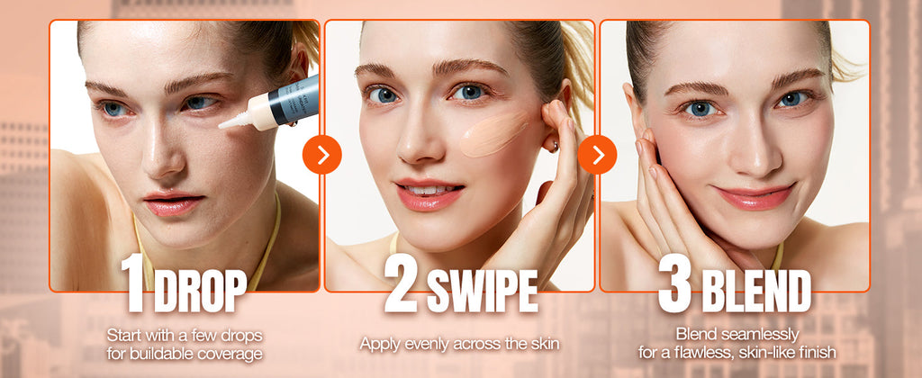 tfit Sleek Fit Cover Foundation 30g,Korean Makeup