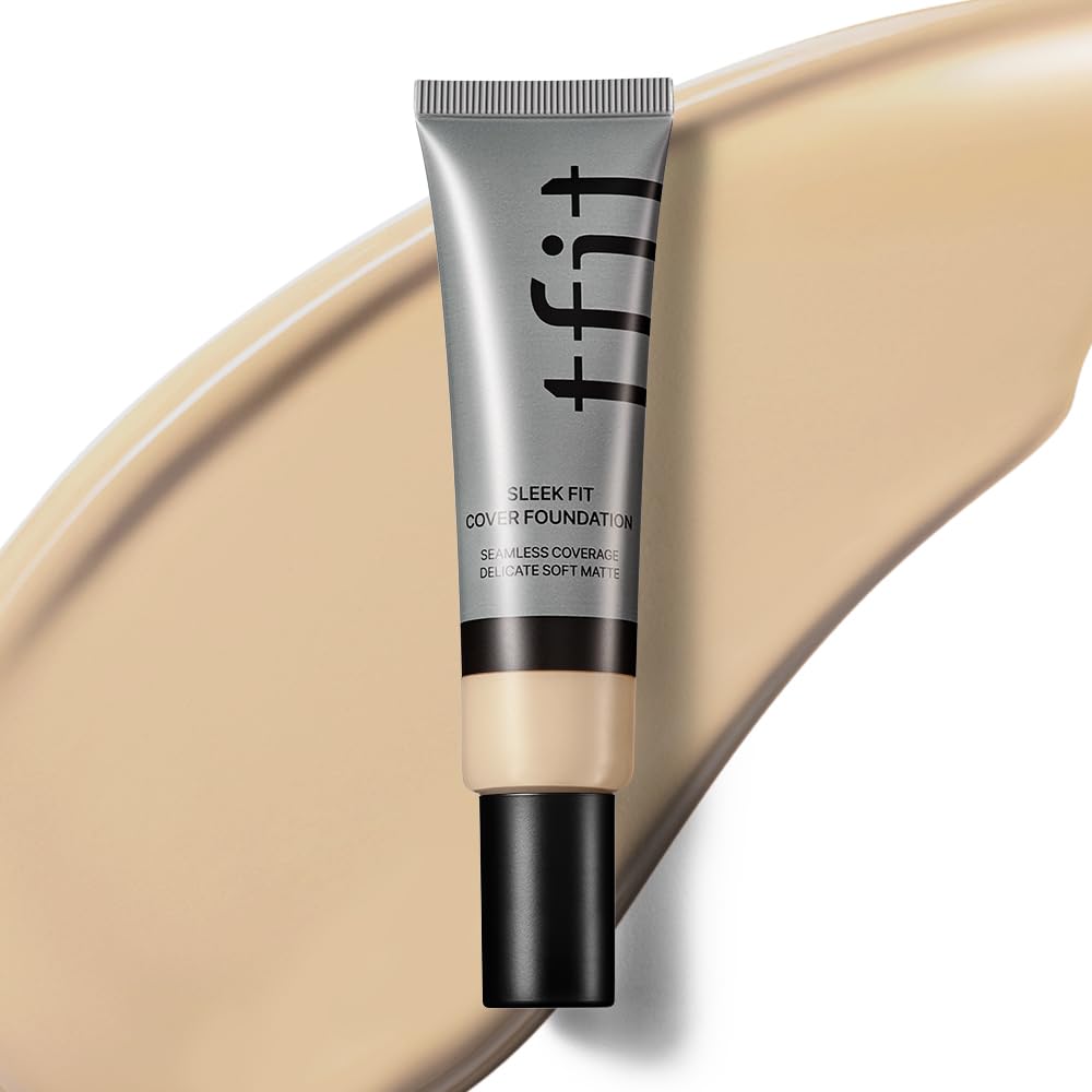 tfit Sleek Fit Cover Foundation 30g,Korean Makeup