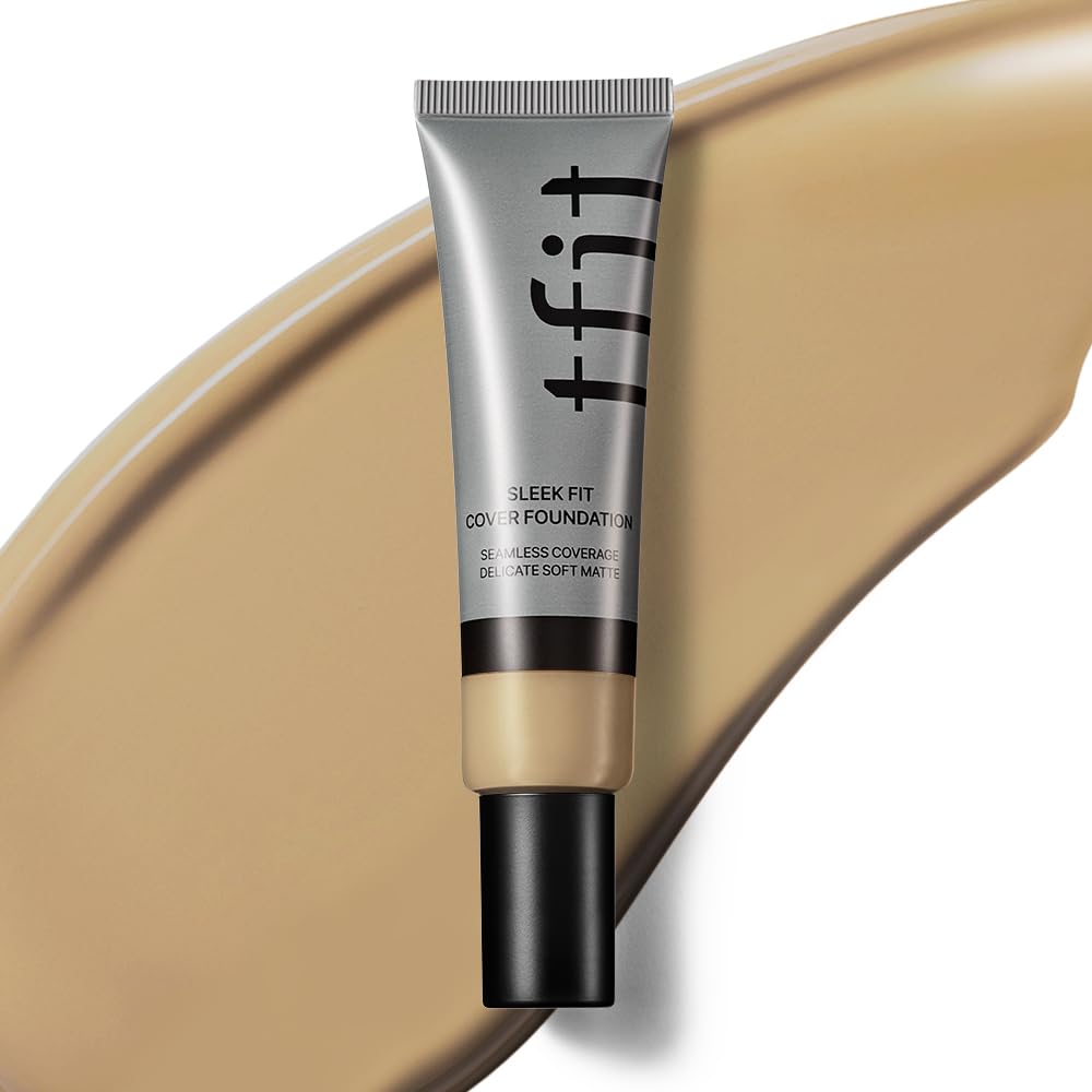 tfit Sleek Fit Cover Foundation 30g,Korean Makeup