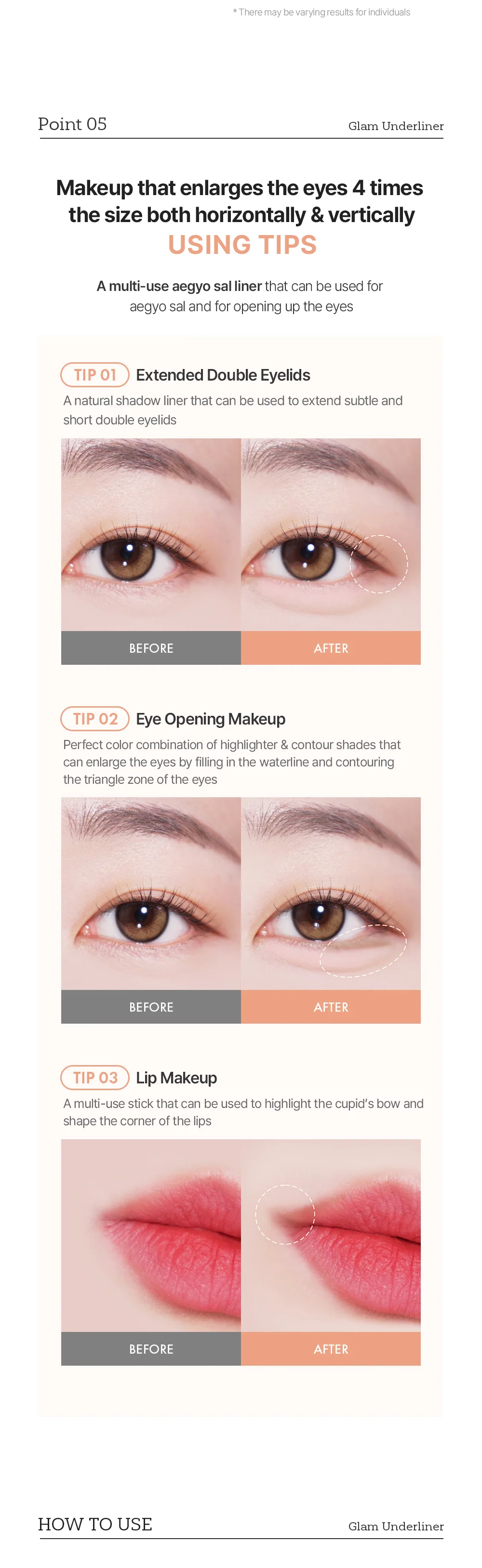 too cool for school Artclass Glam Underliner 0.2g&0.7g / Korea Eye Makeup